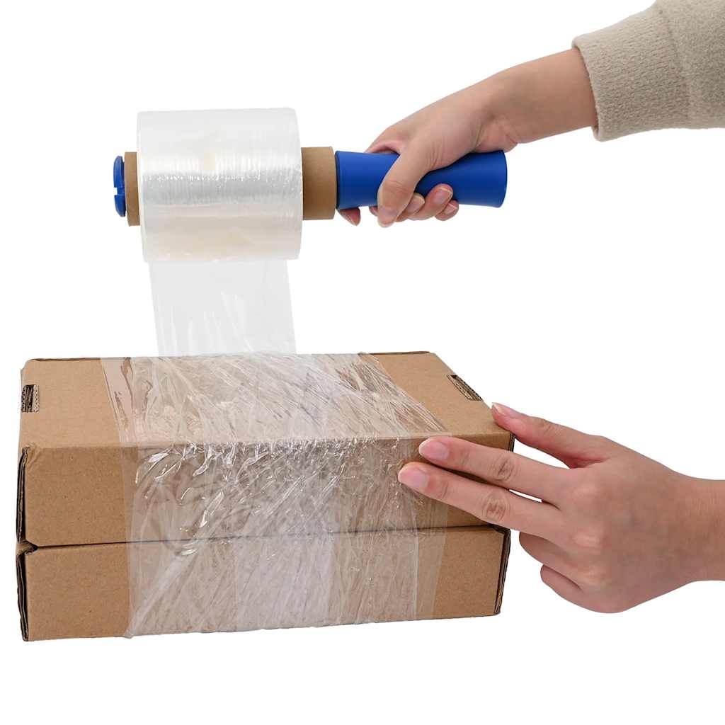 Películas extensíveis 50 unid transparente 23 μm 10 cm x 150 m