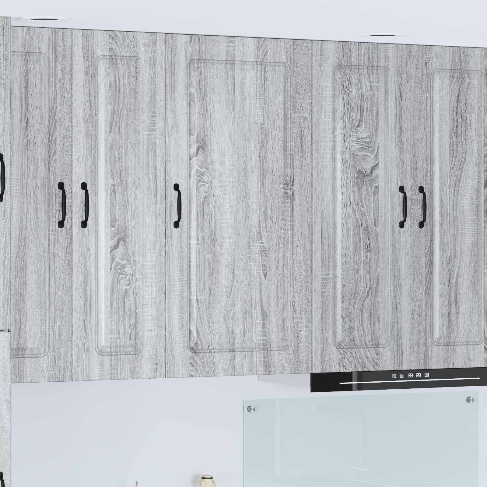 Painel de lava-louça kalmar cinza sonoma 50 x 31 x 100 cm