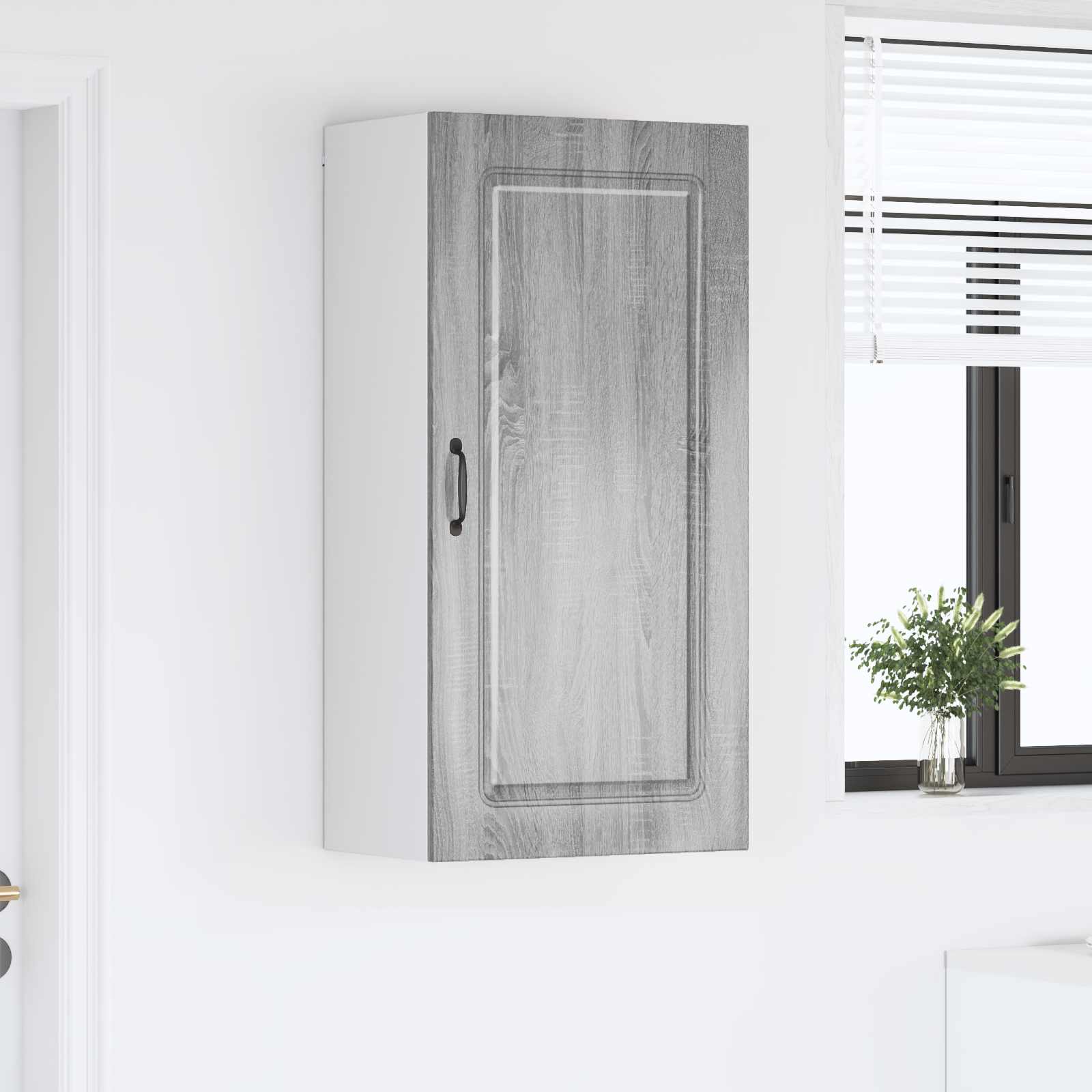 Painel de lava-louça kalmar cinza sonoma 50 x 31 x 100 cm