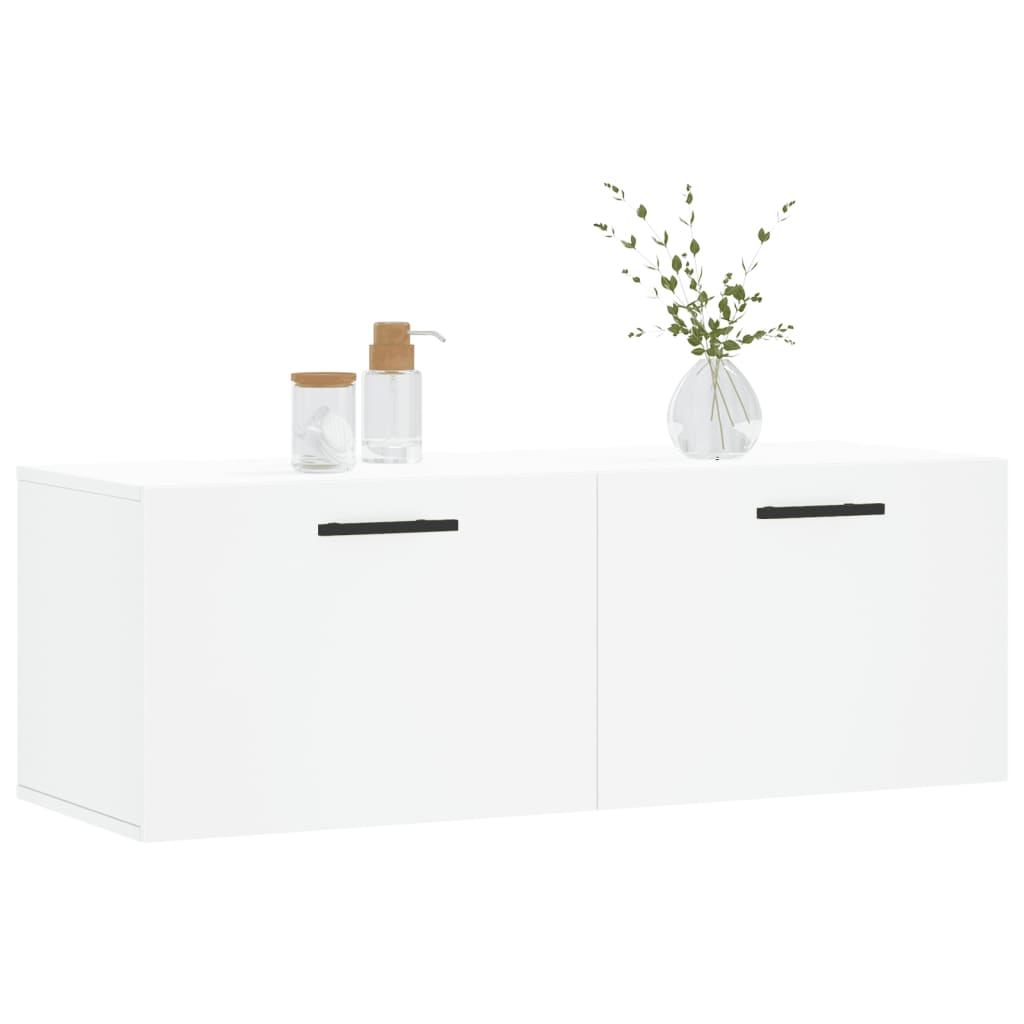 Armário parede 100x36,5x35 cm derivados de madeira branco
