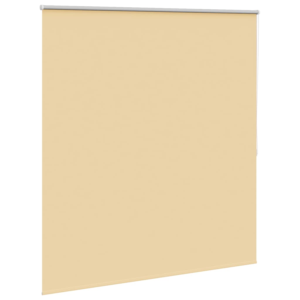 Cortina de rolo blackout, 164,4 x 175 cm, largura do tecido 160 cm, bege