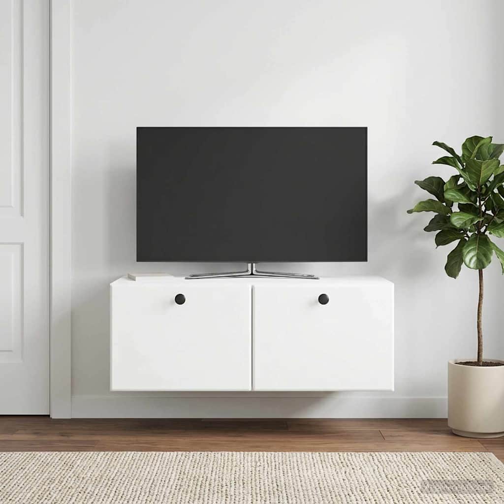 Gabinete de TV de parede 78,5 x 41 x 30 cm branco