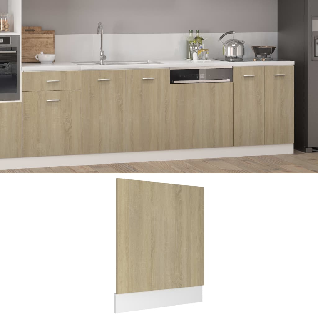 Painel máquina lavar louça “lyon” 59,5x3x67 cm carvalho