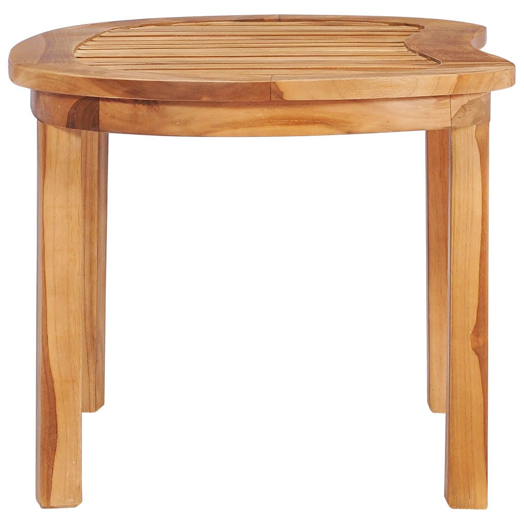 Mesa de centro 90x50x45 cm madeira de teca maciça