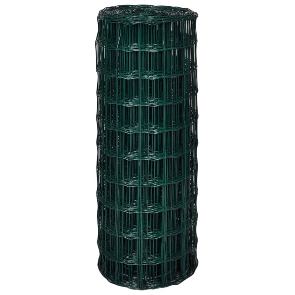 Cerca 25 x 1,0 m aço verde