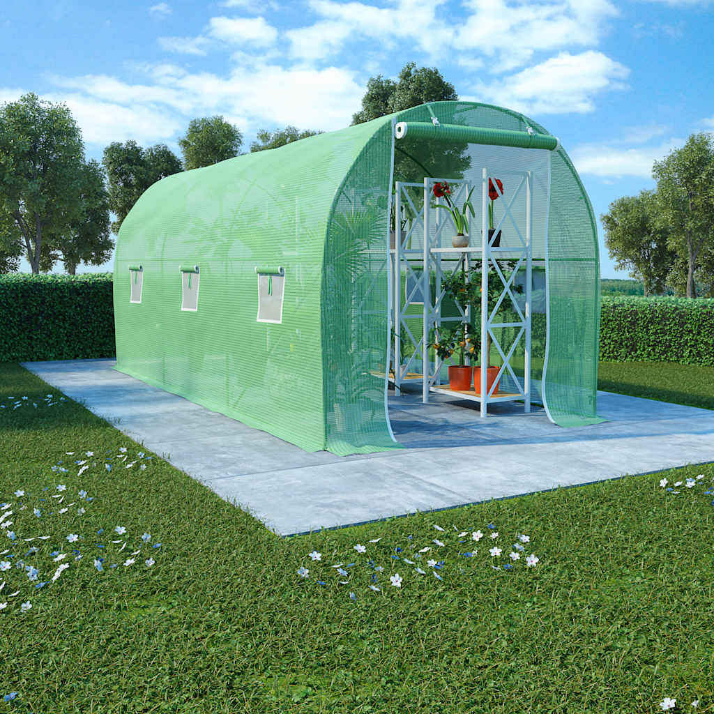Estufa 9 m² 4,5x2x2 m