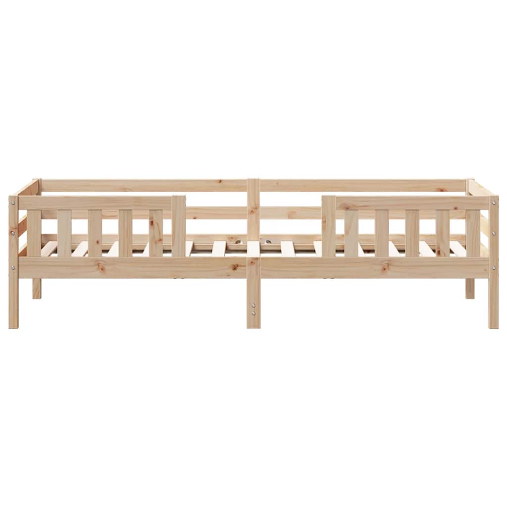 Cama sem colchão 90x190 cm madeira de pinho maciça