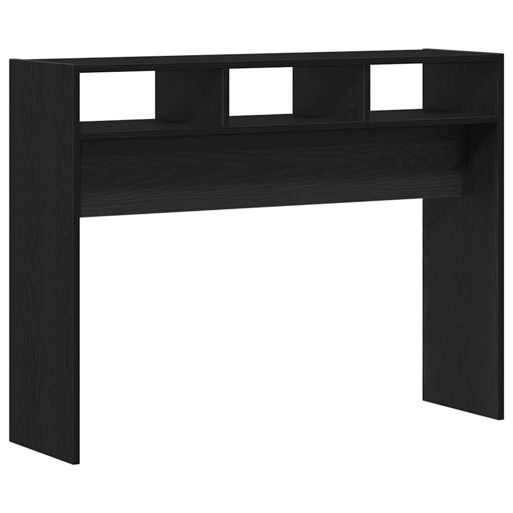 Aparador carvalho preto 105 x 30 x 80 cm derivados de madeira