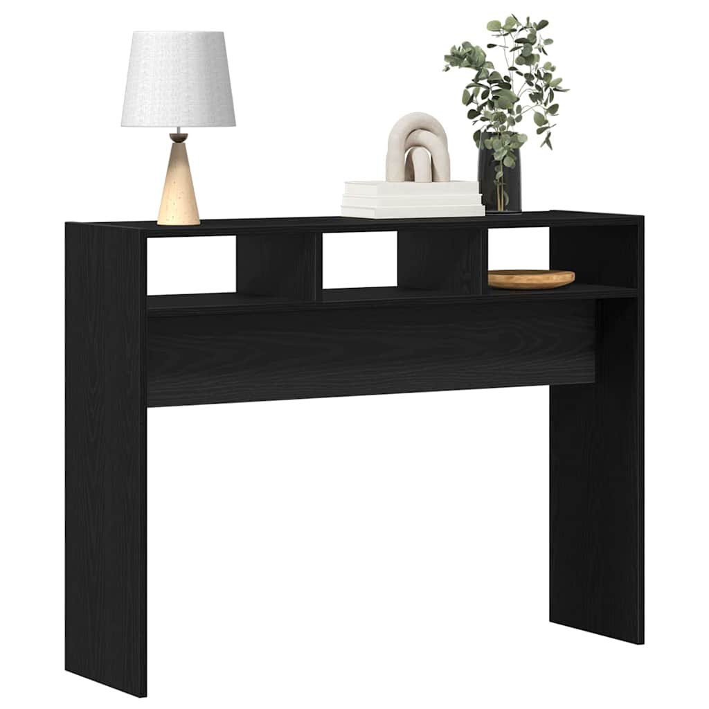 Aparador carvalho preto 105 x 30 x 80 cm derivados de madeira