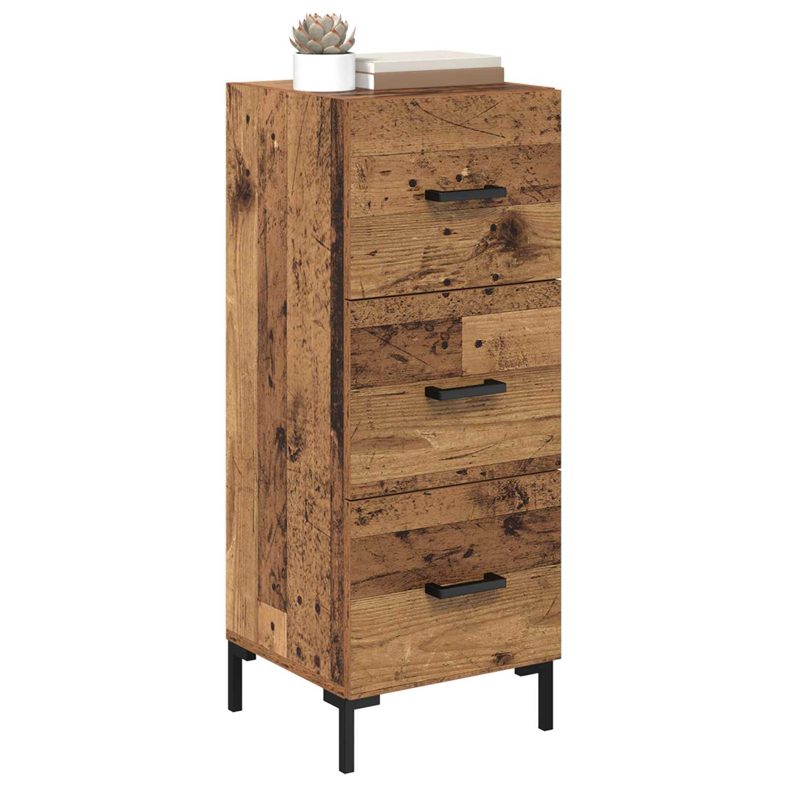 Buffet madeira antiga 34,5 x 34 x 90 cm derivados de madeira