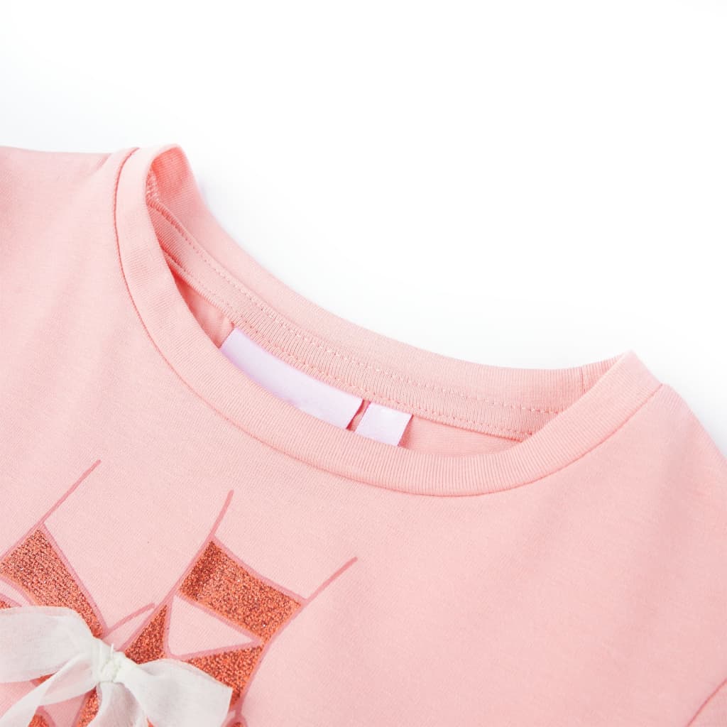 T-shirt de criança rosa 116