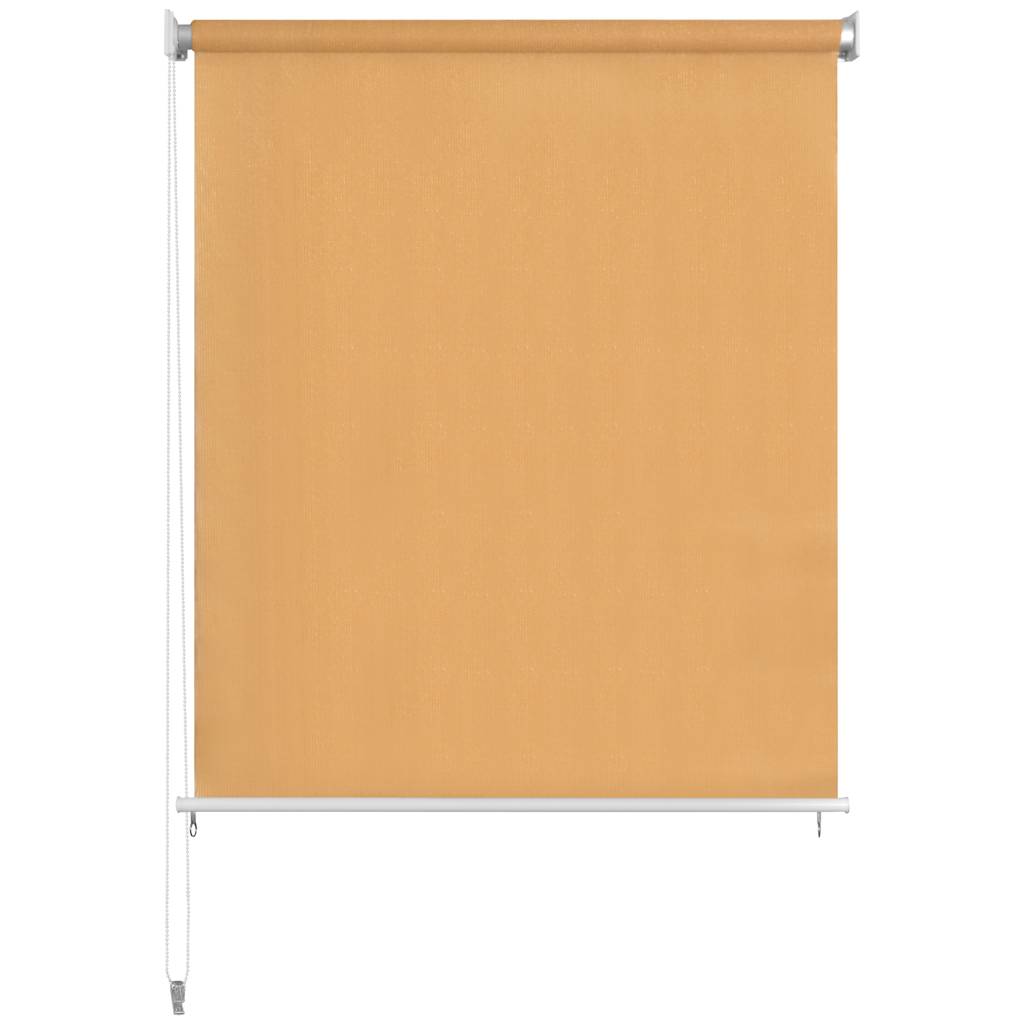 Estore de rolo para exterior 405 (l) x 140 (a) cm bege