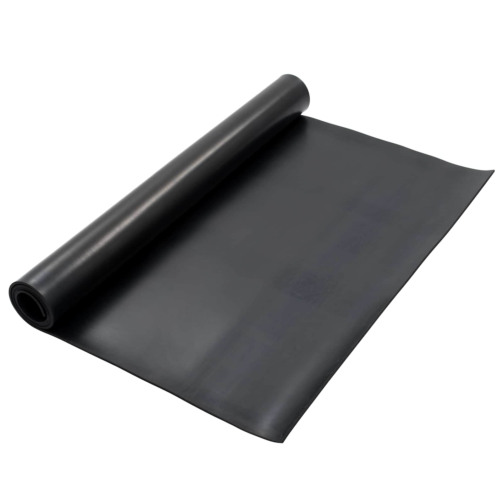 Tapete de piso preto 1,2 x 2 m borracha