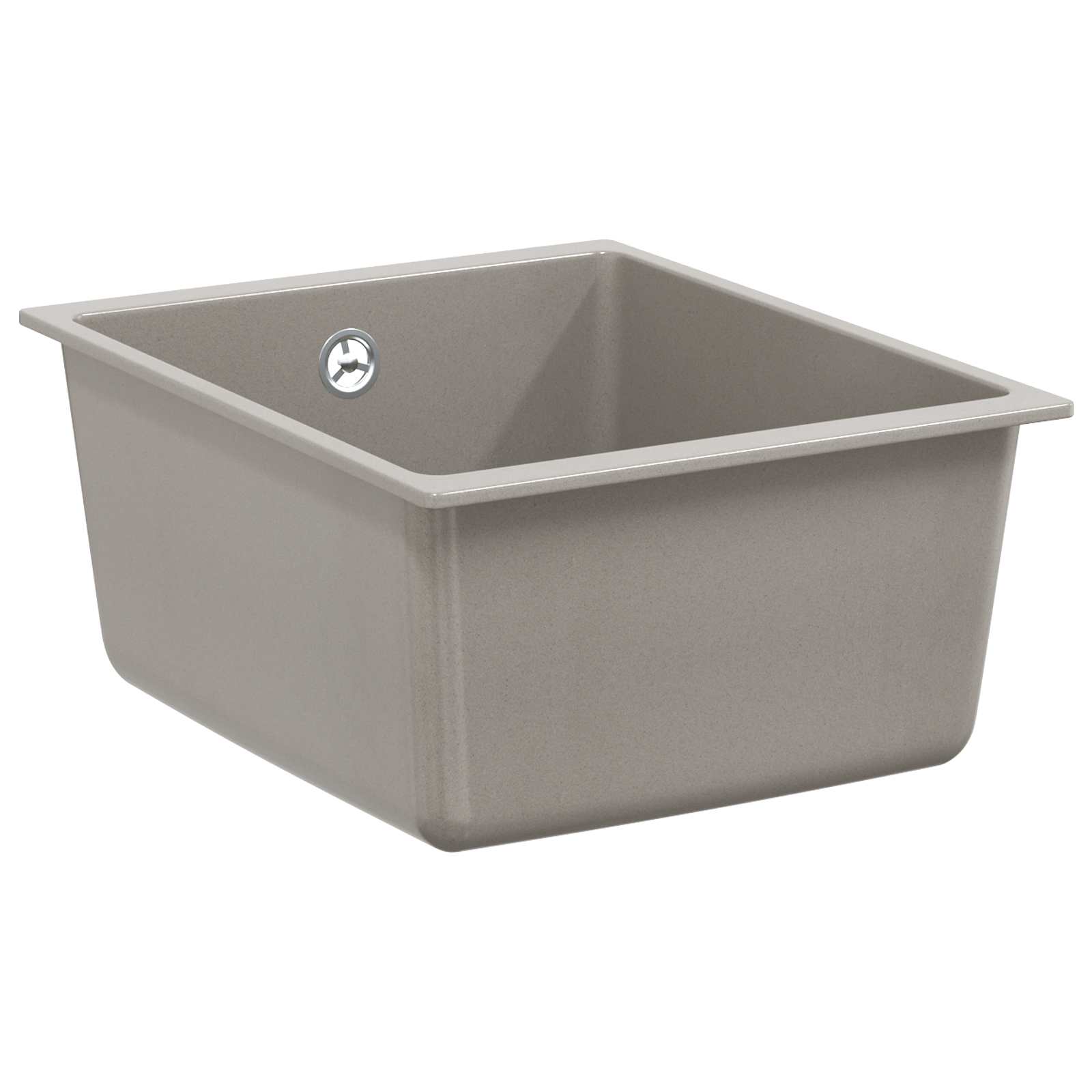 Pia cinzeto 370 x 460 mm 80% quartzo e 20% resina
