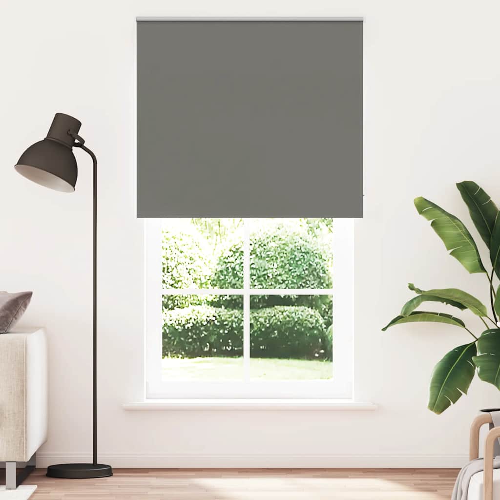 Persiana de enrolar 130x230 cm largura tecido 126,6cm poliéster