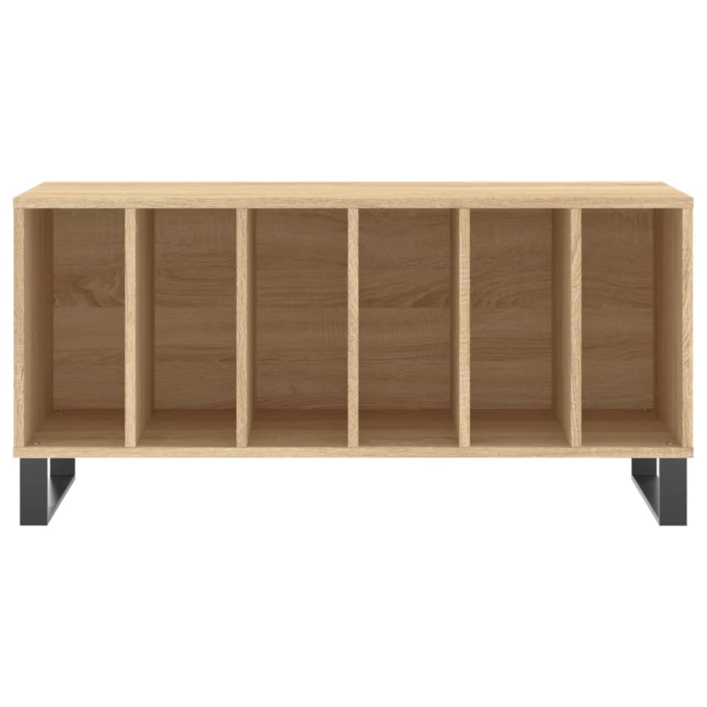Armário p/ discos 100x38x48cm derivados madeira carvalho sonoma