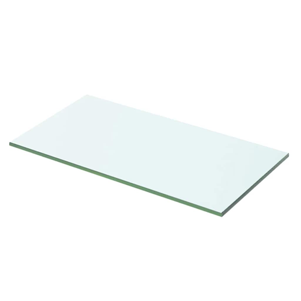 Prateleiras 2 pcs 50x20 cm vidro transparente