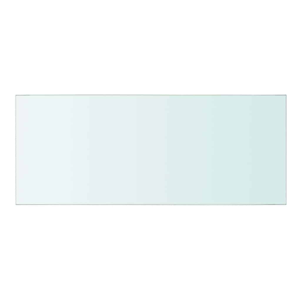 Prateleiras 2 pcs 50x20 cm vidro transparente