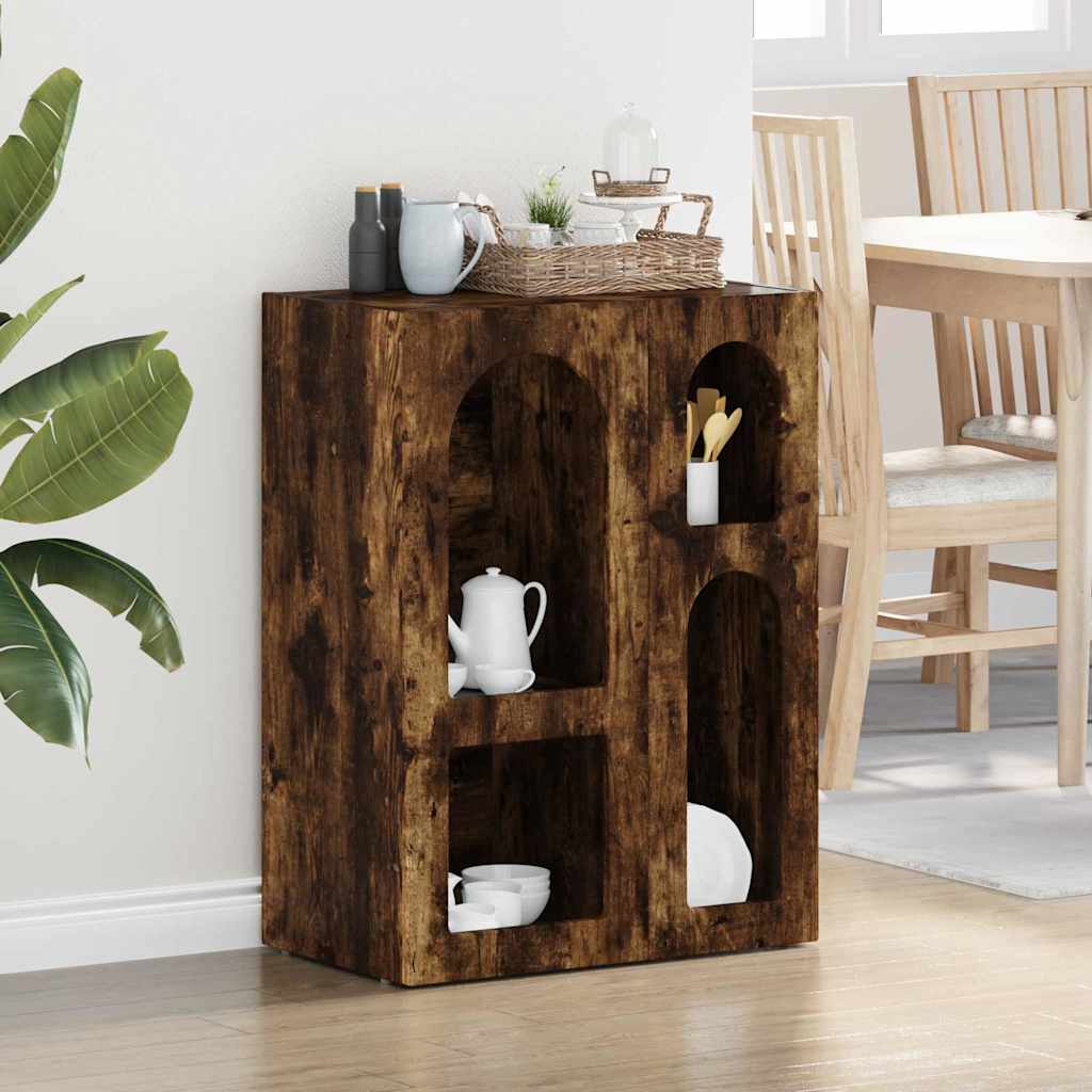 Buffet elst carvalho defumado 59 x 35 x 80.5 cm