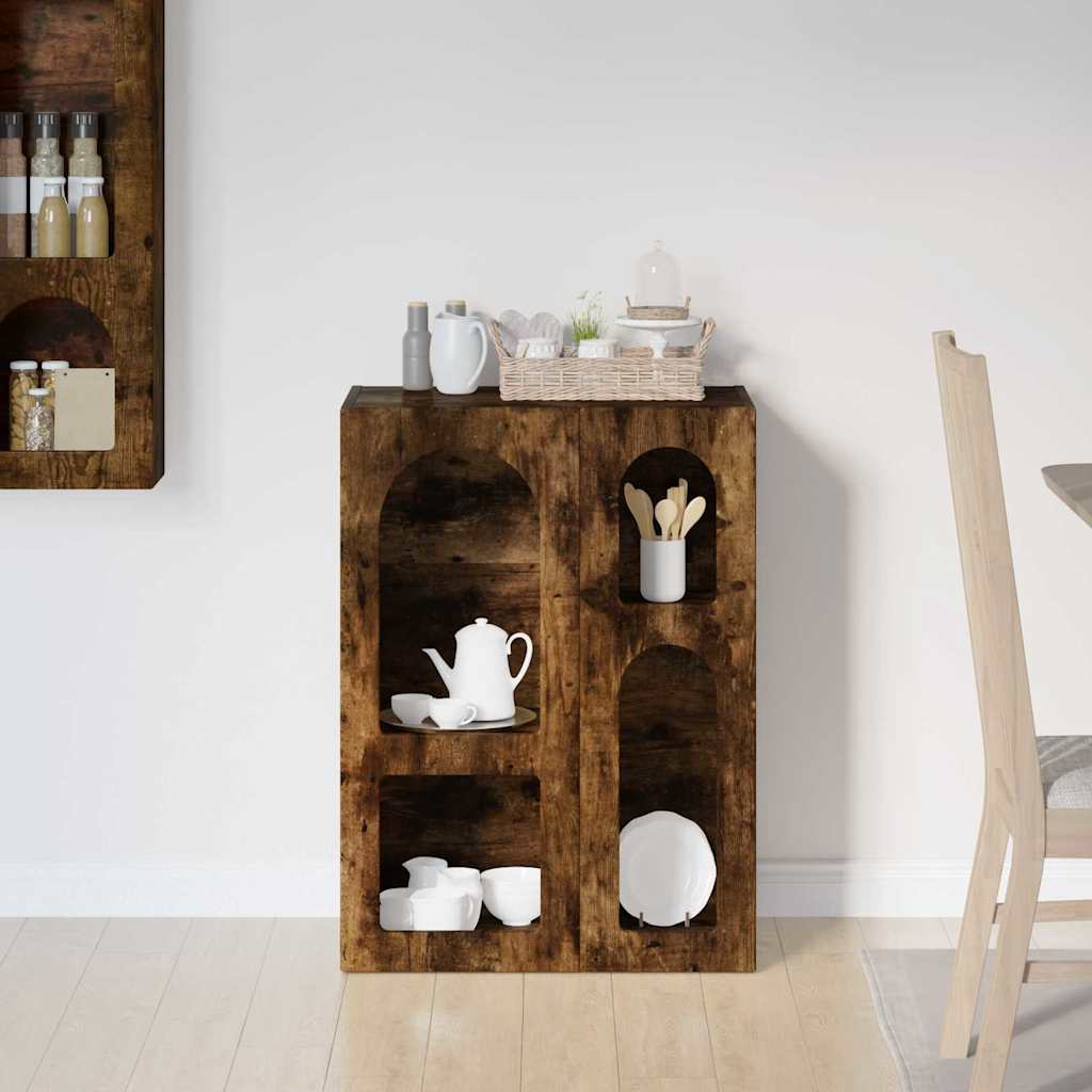 Buffet elst carvalho defumado 59 x 35 x 80.5 cm