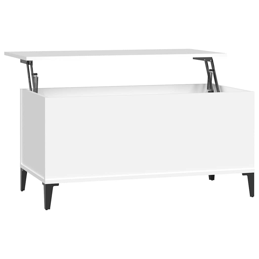 Mesa de centro 90x44,5x45 cm derivados de madeira branco