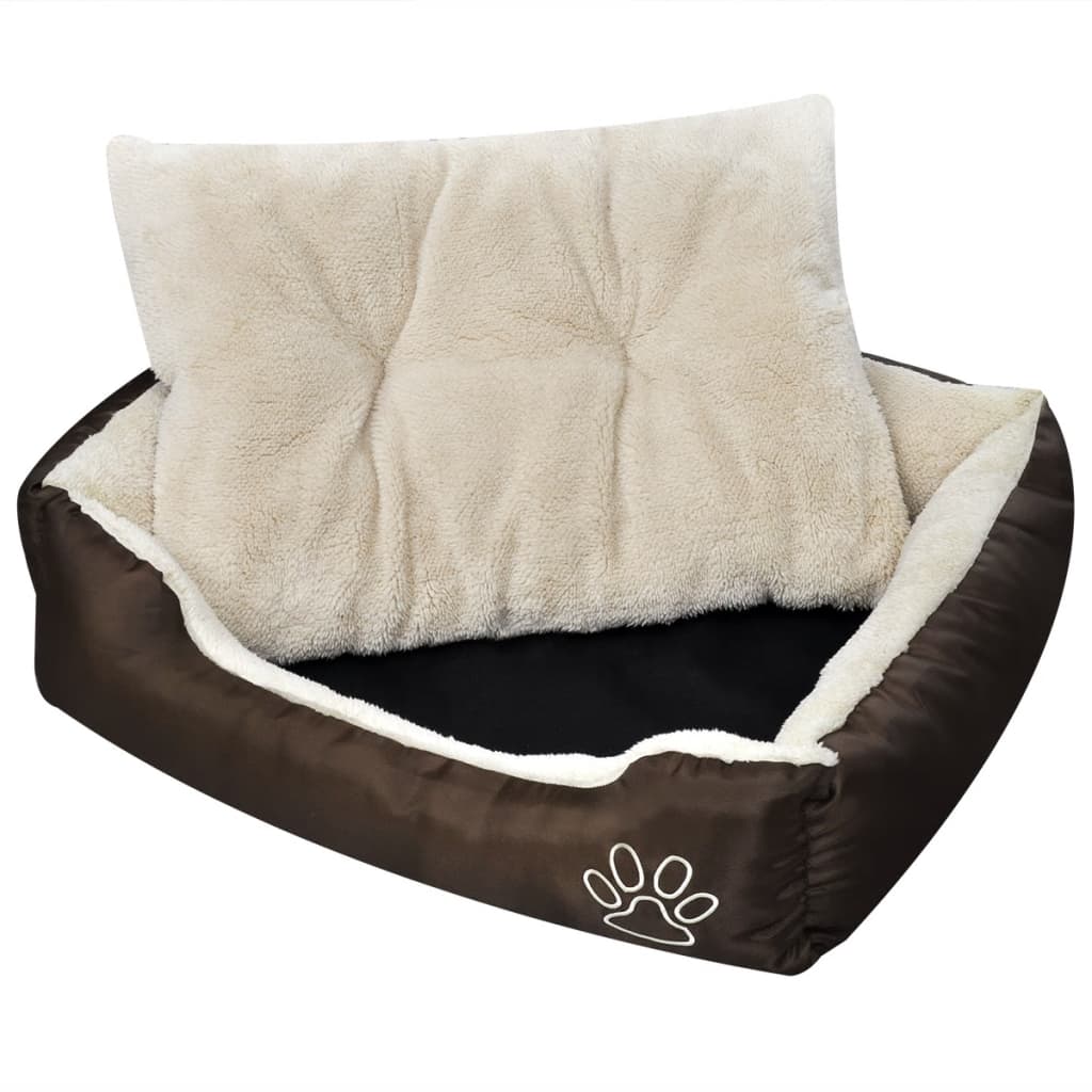 Cama para cães quente com almofadão acolchoado xl