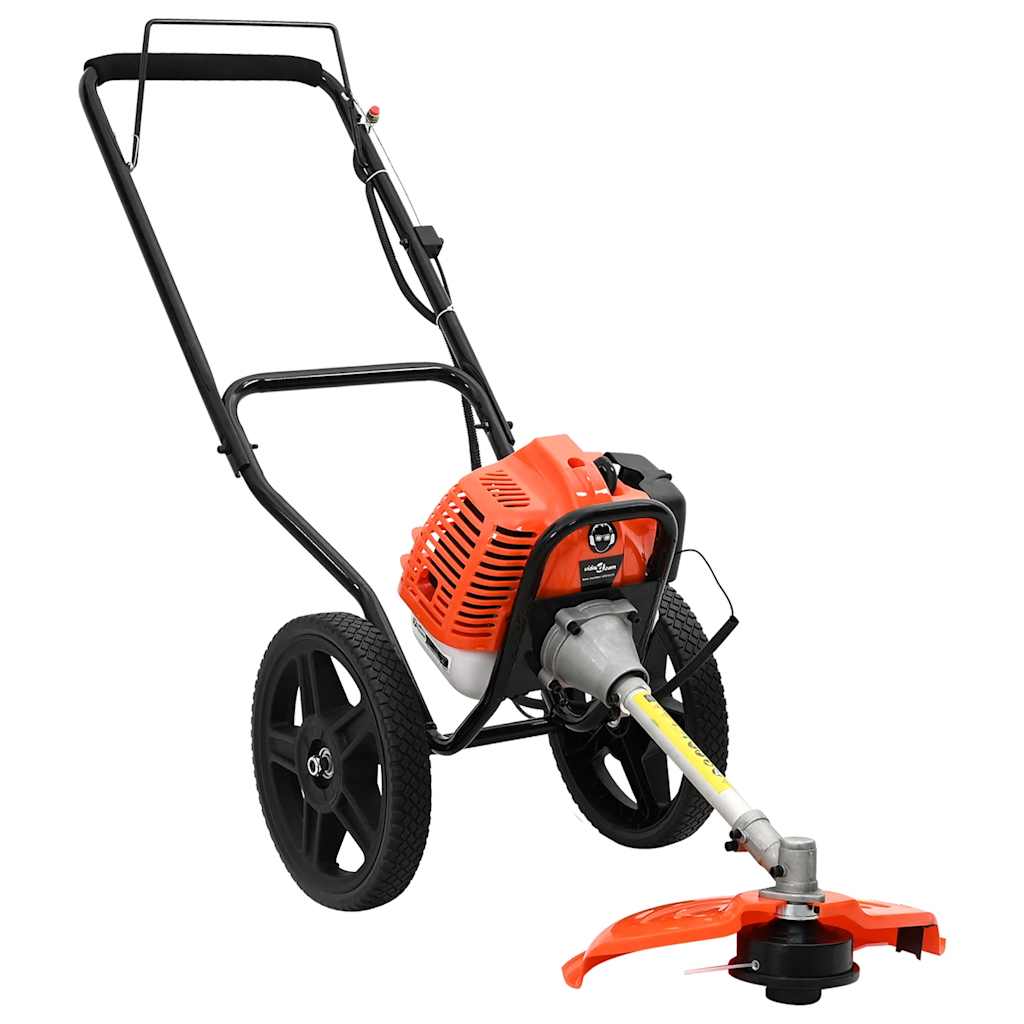 Cortador de escova com rodas laranja 52 cc 1,45 kw