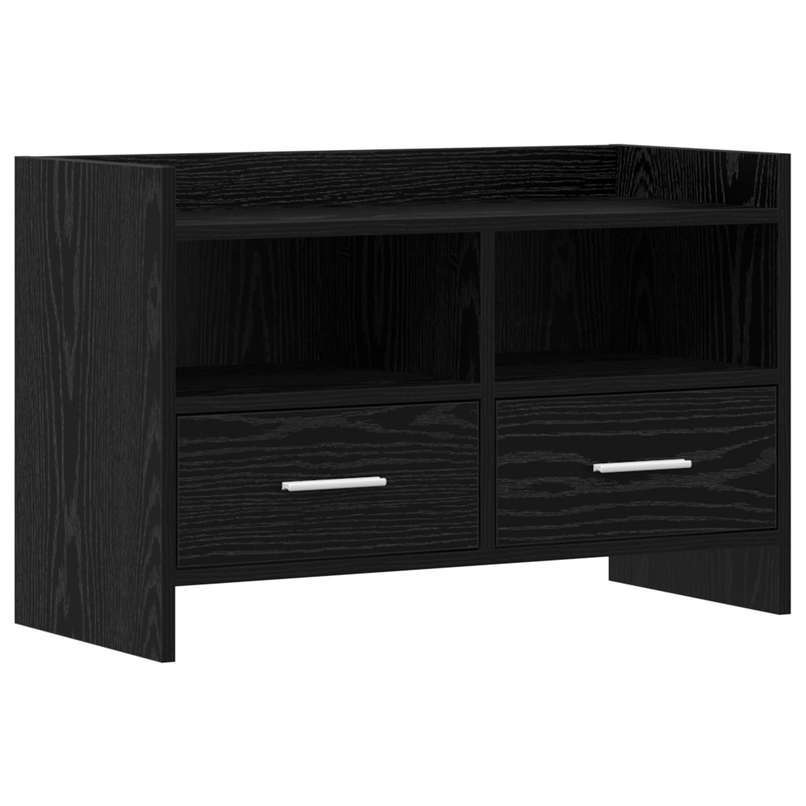 Gabinete para TV 71,5 x 33 x 47 cm carvalho preto
