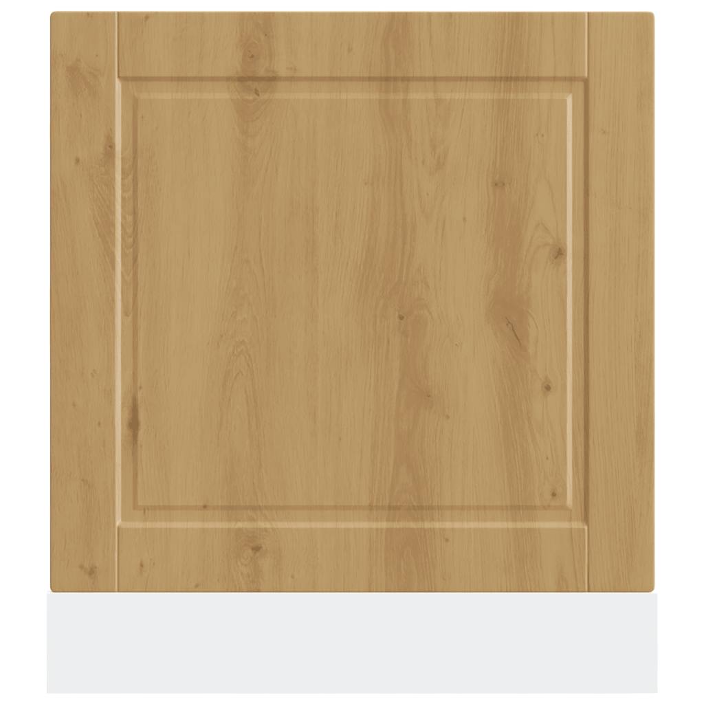 Painel máquina lavar louça porto carvalho artesanal 60x1,5x57cm