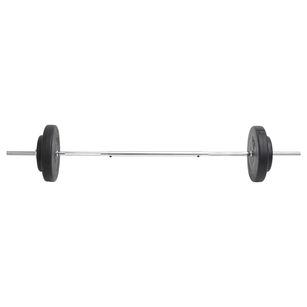 Conjunto de barra com discos 30 kg
