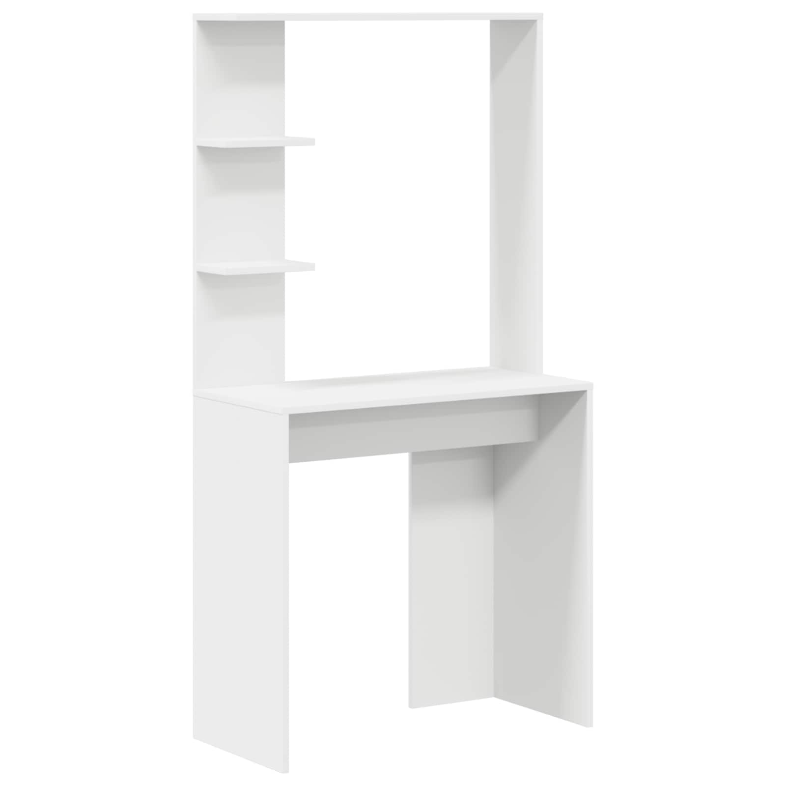 Mesa branco derivados de madeira 78,5 x 37 x 154,5 cm