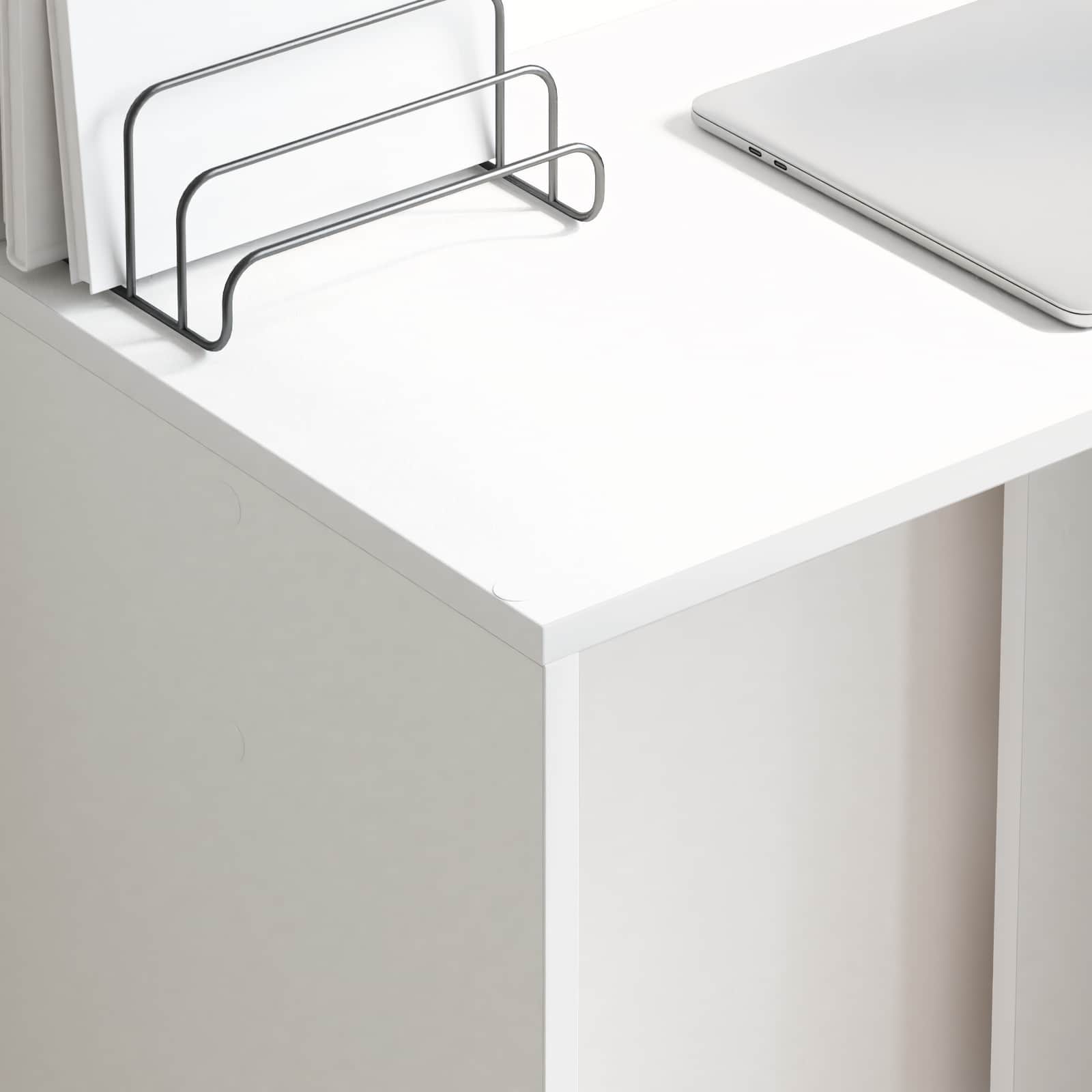 Mesa branco derivados de madeira 78,5 x 37 x 154,5 cm
