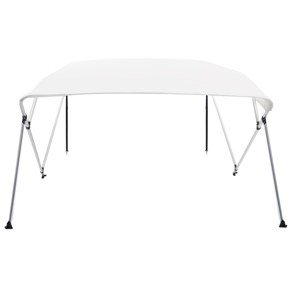 Toldo em 4 arcos bimini 243x210x137 cm branco
