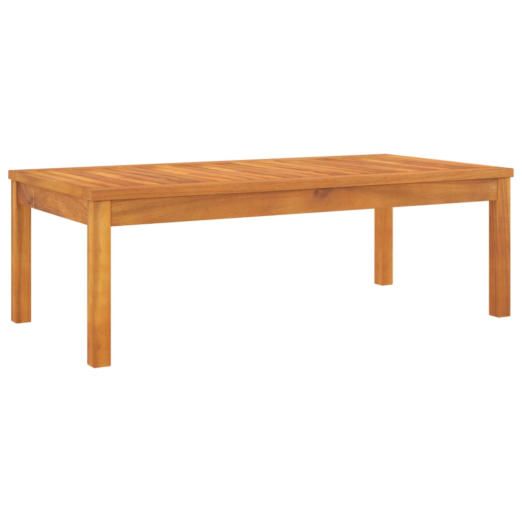5 Pcs conjunto lounge de jardim c/ almofadões acácia maciça