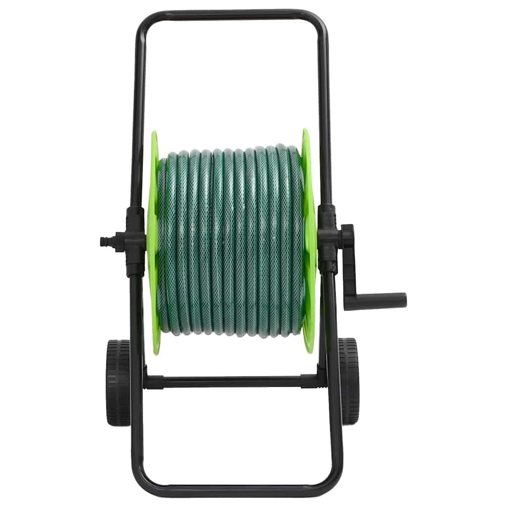 Carrinho c/ conj. de encaixe de mangueira 0,75" 30 m PVC verde