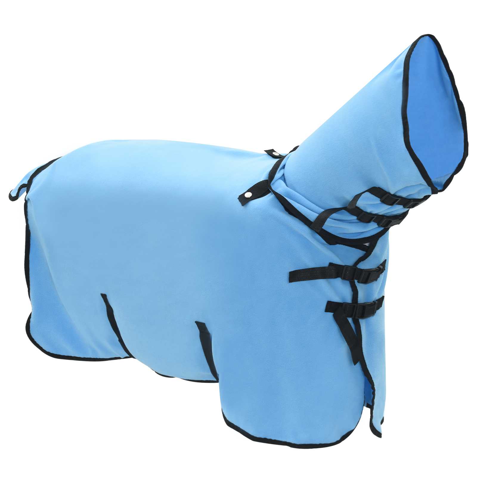 Cobertor de cavalo aqua completo 115 cm poliéster