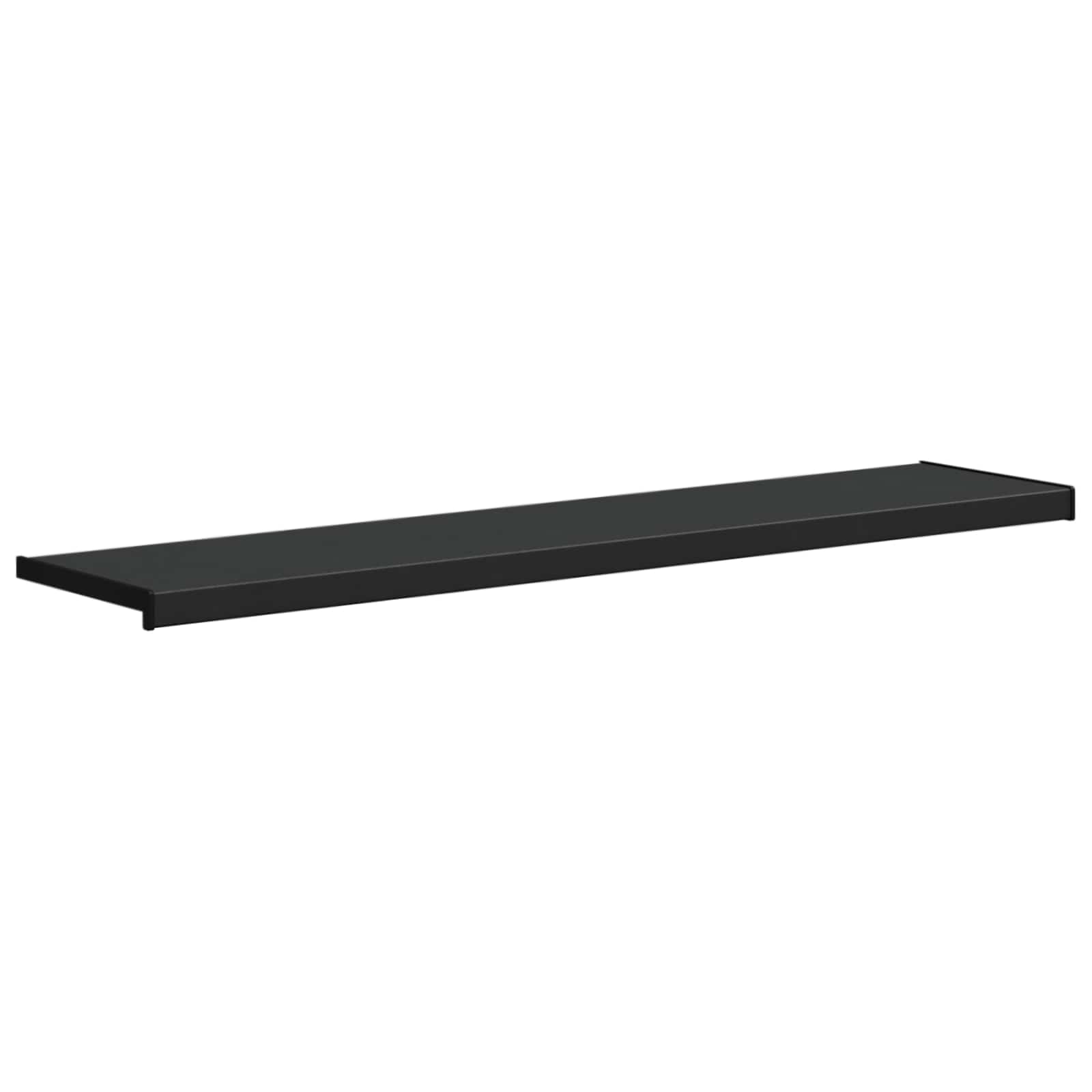 Soleira de janela preto com veios de madeira 120 x 35 x 4,5 cm