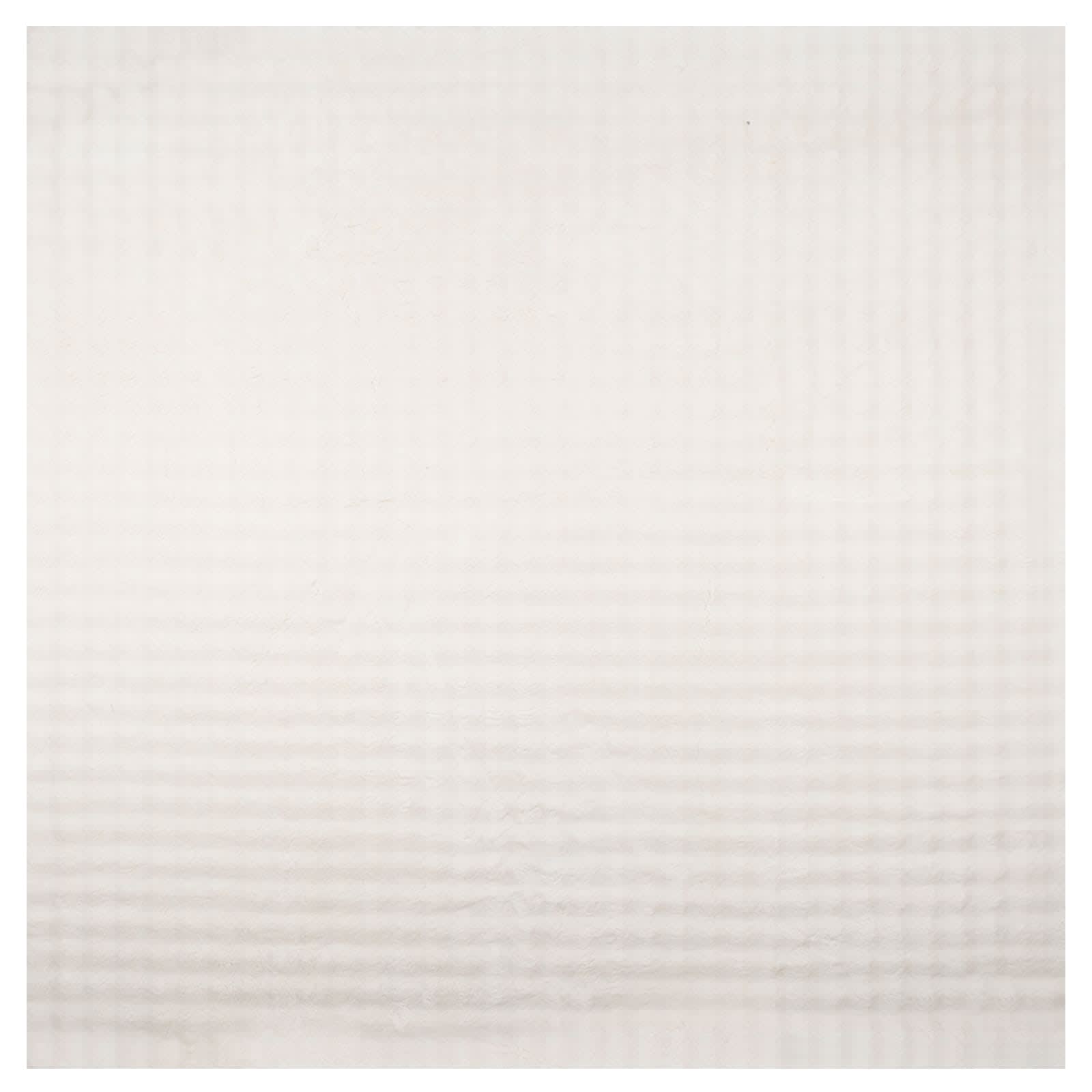 Tapetes de área quadrado sirolo creme 240 x 240 cm poliéster