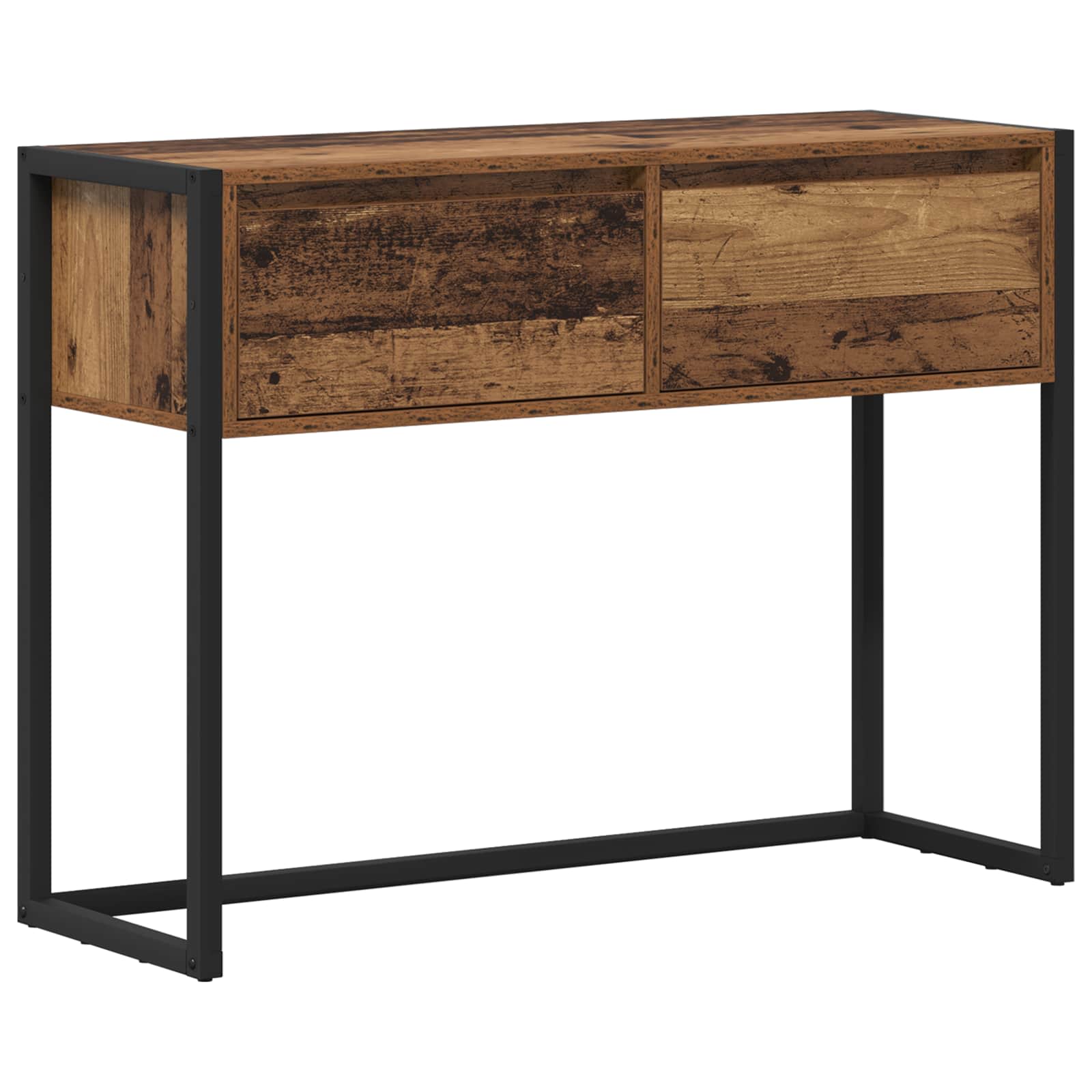 Mesa de apoio madeira antiga 100 x 36 x 75 cm
