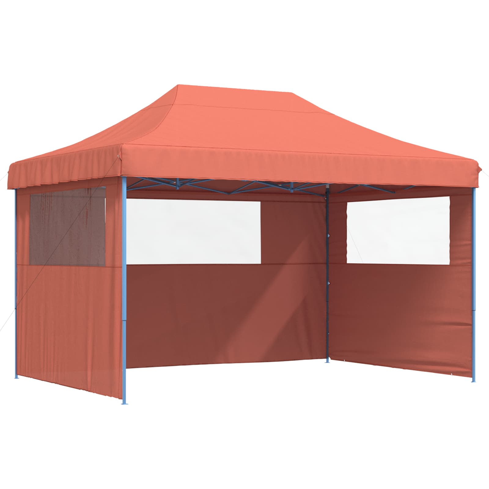 Tenda de festa terracota 279 x 410 x 315 cm tecido oxford