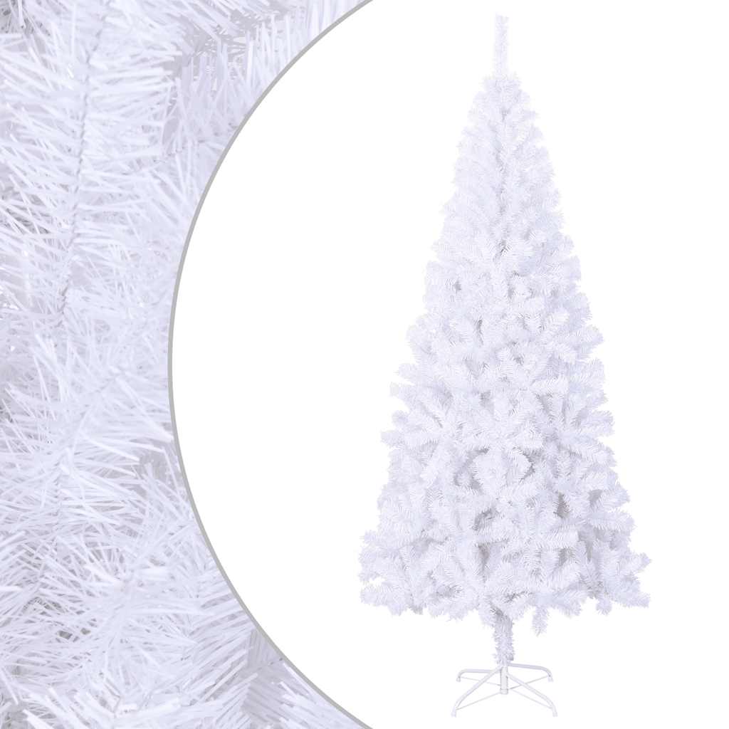 Árvore de natal artificial com suporte de aço 210 cm 910 ramos