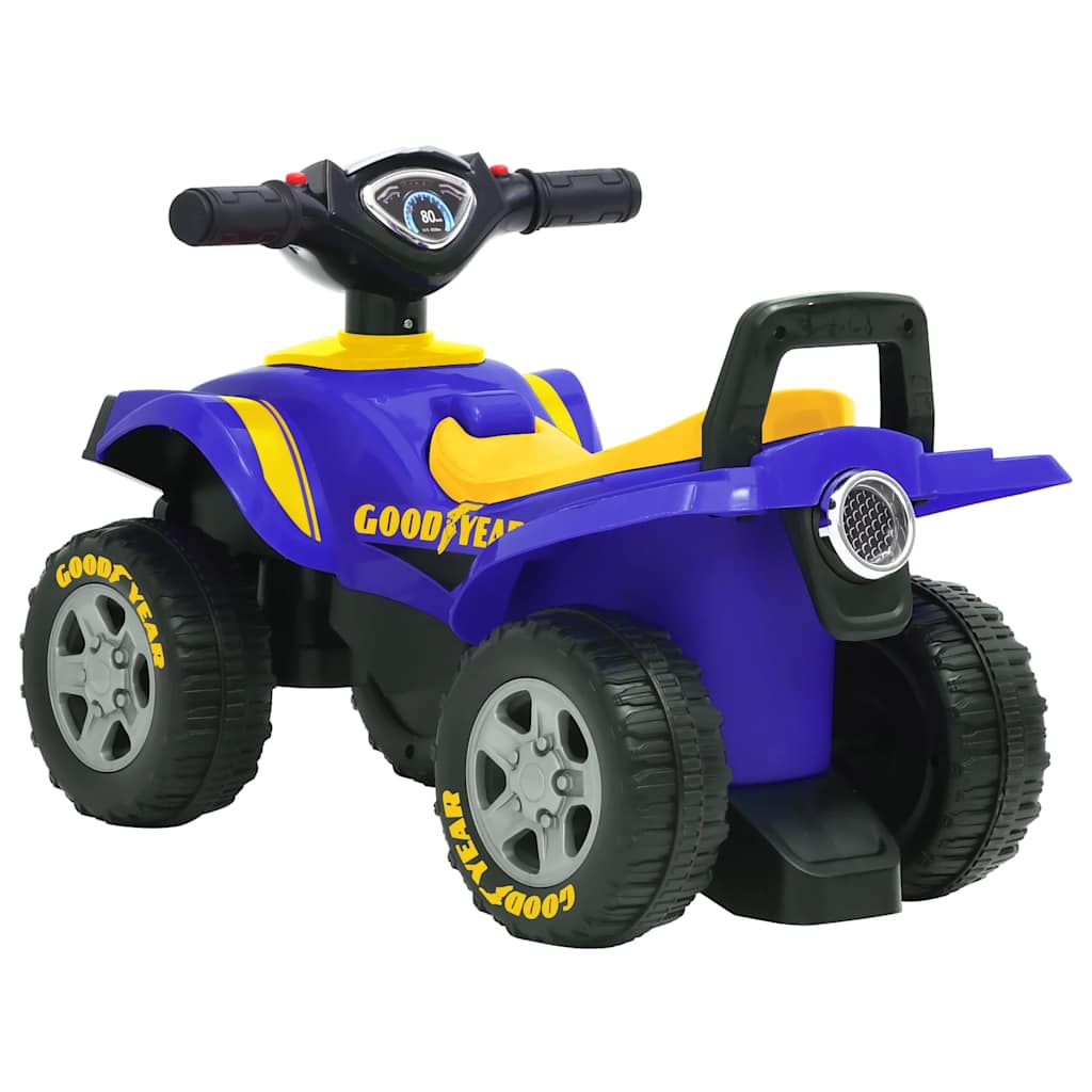 Moto-quatro infantil good year azul