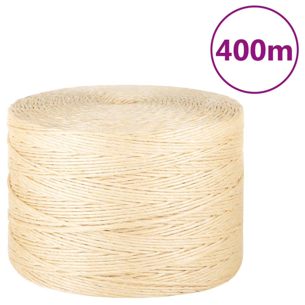 Corda 100% sisal 3 mm 400 m