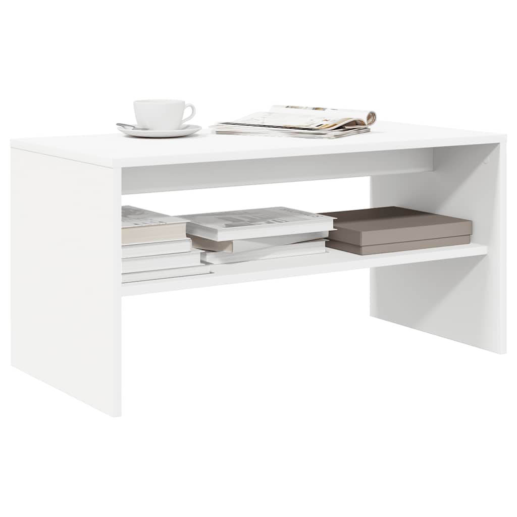 Móvel de TV 80x40x40 cm contraplacado branco