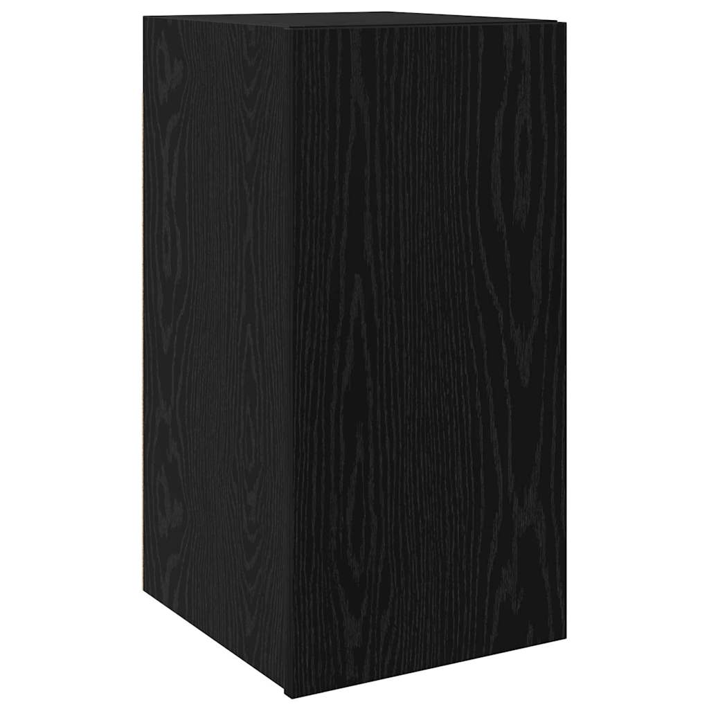 Gabinete de TV de parede 30,5 x 30 x 60 cm carvalho preto