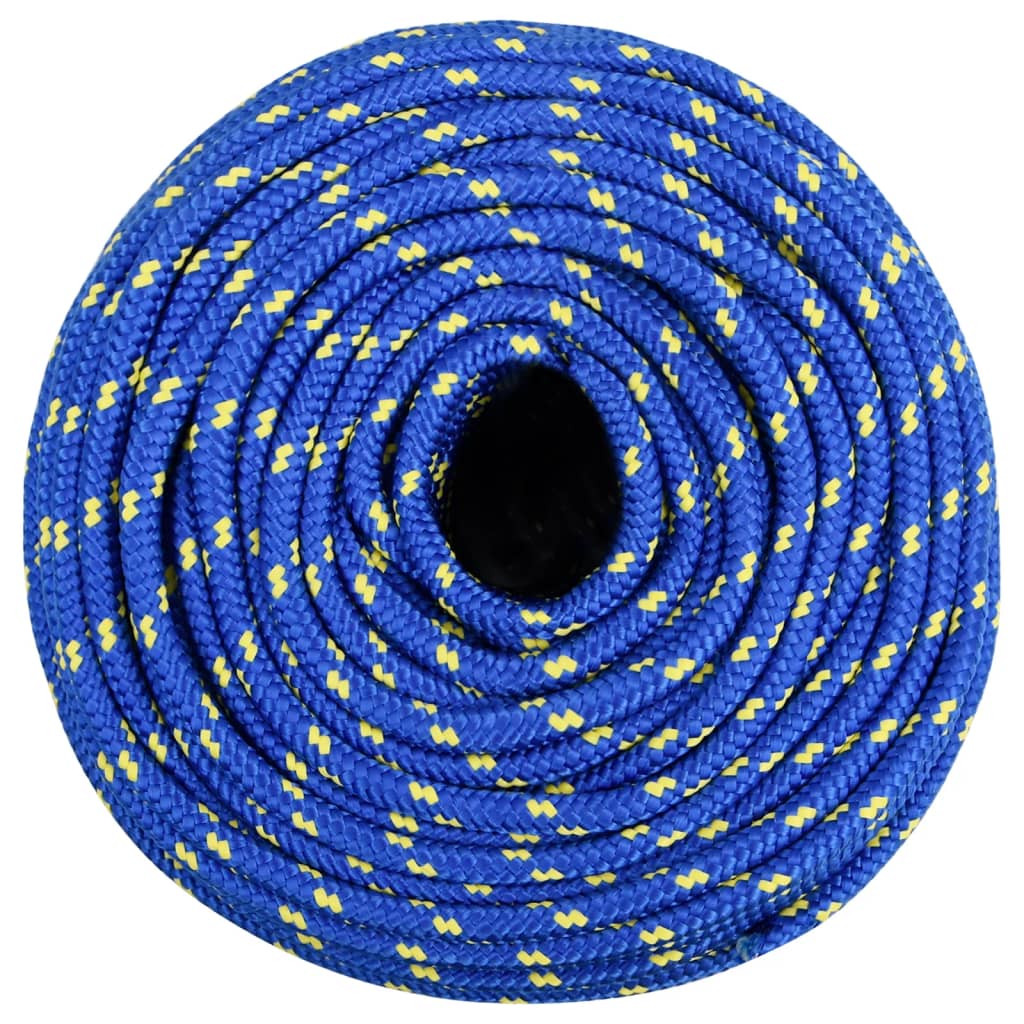 Corda de barco 8 mm 250 m polipropileno azul