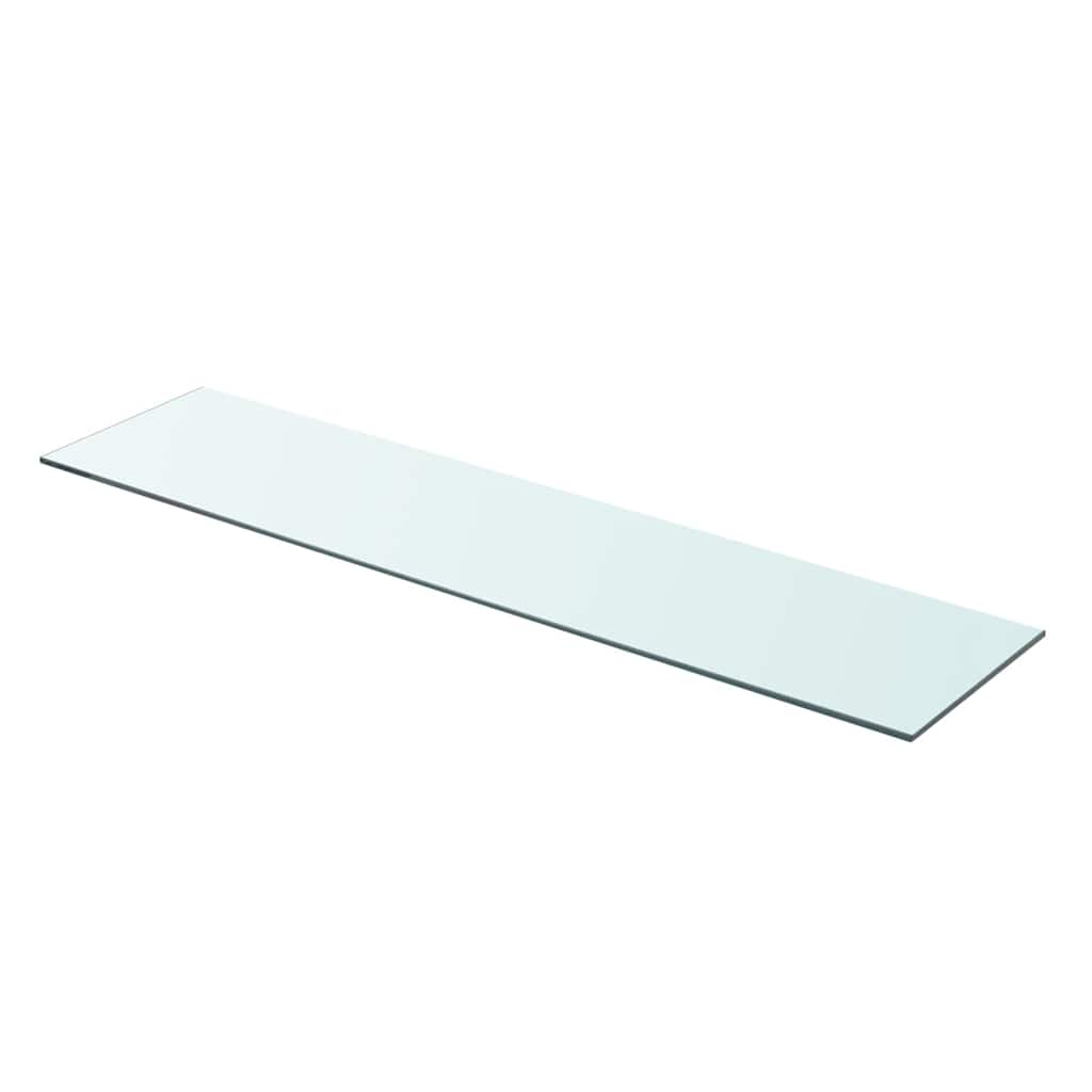 Prateleira de vidro 90x20 cm transparente