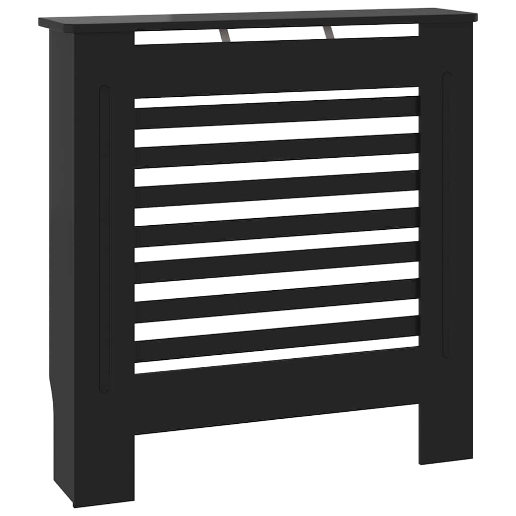 Cobertura de radiador MDF 78 cm preto