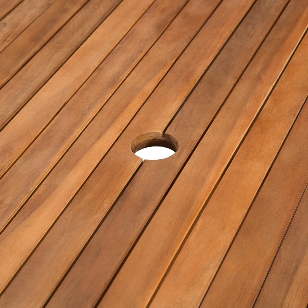 7 Pcs conjunto de jantar para jardim vime PE preto e castanho