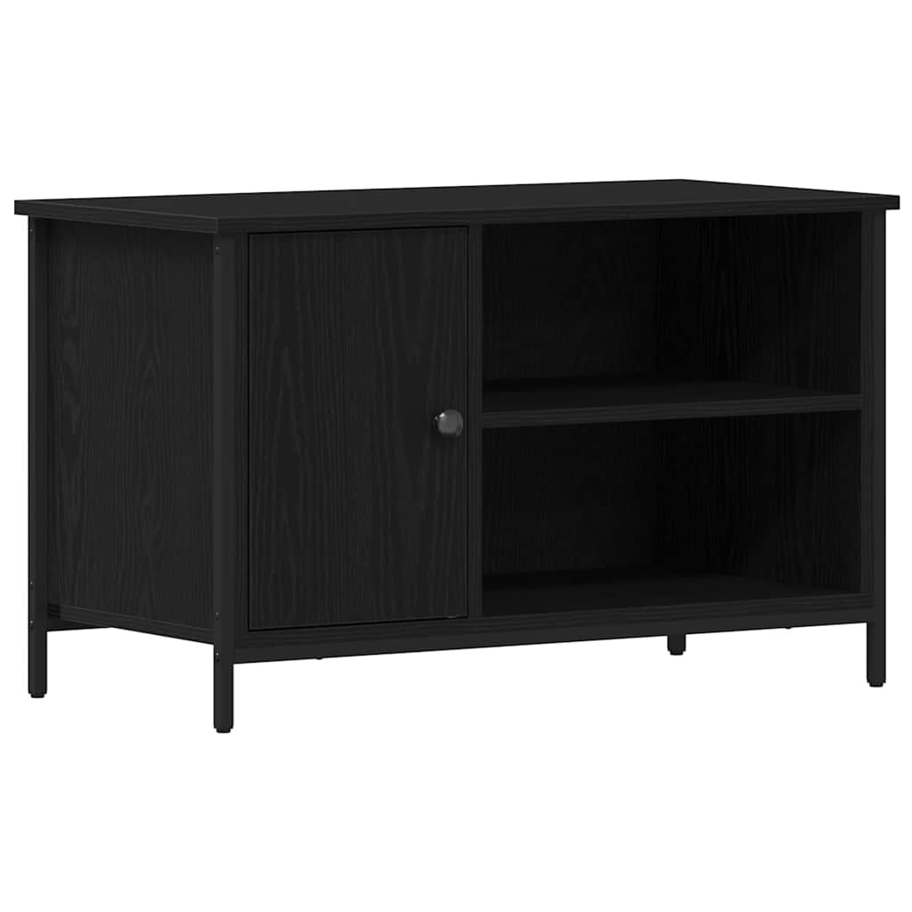 Gabinete para TV 80 x 40 x 50 cm carvalho preto